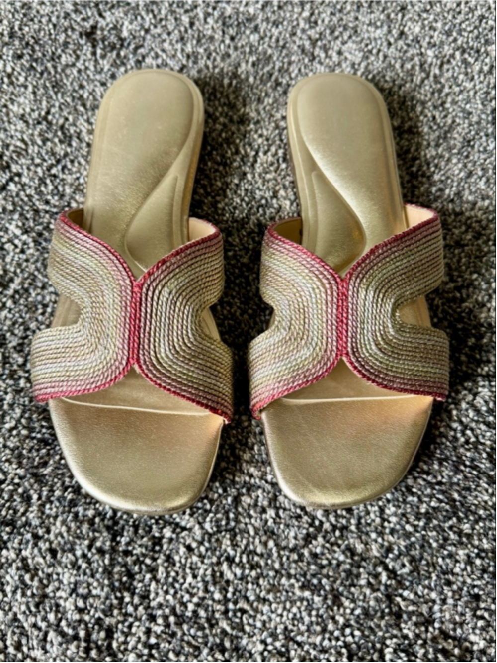 Women's Easy Spirit Calera Flat Slip-On Sandals Size 9